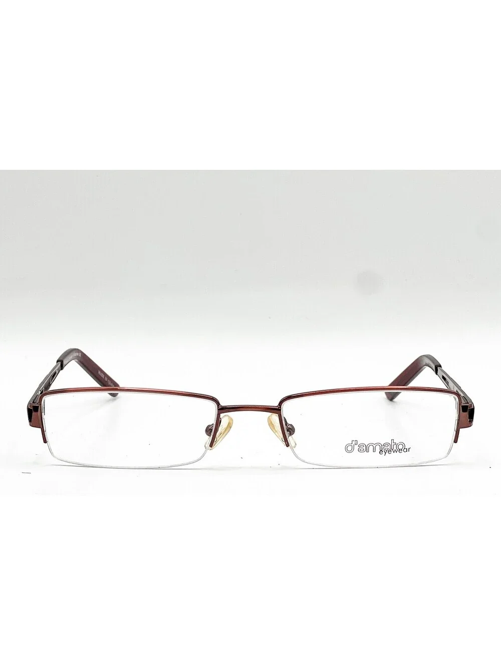 D'Amato Eyewear Du005 Awn Red Authentic Eyeglasses 52-18-140